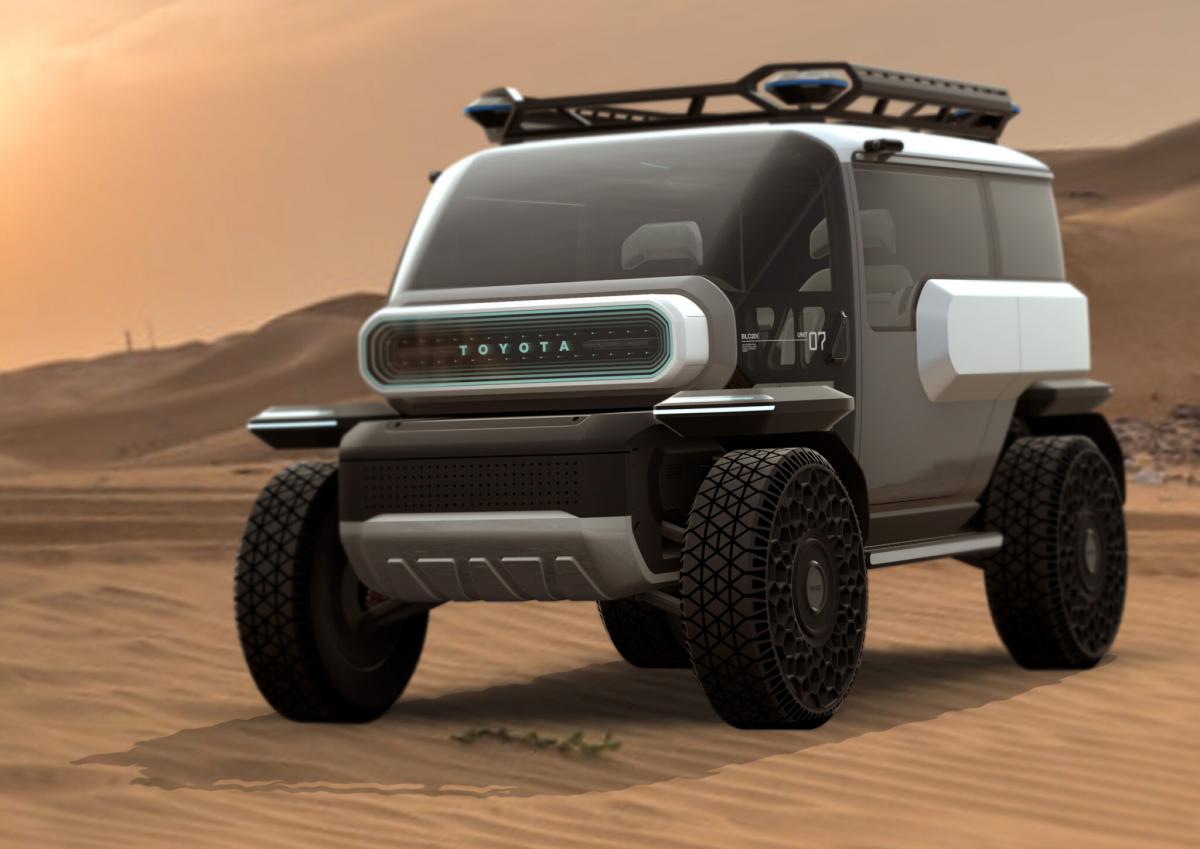 Toyota представила концепт місяцехода / фото Toyota Toyota представила концепт місяцехода / фото Toyota