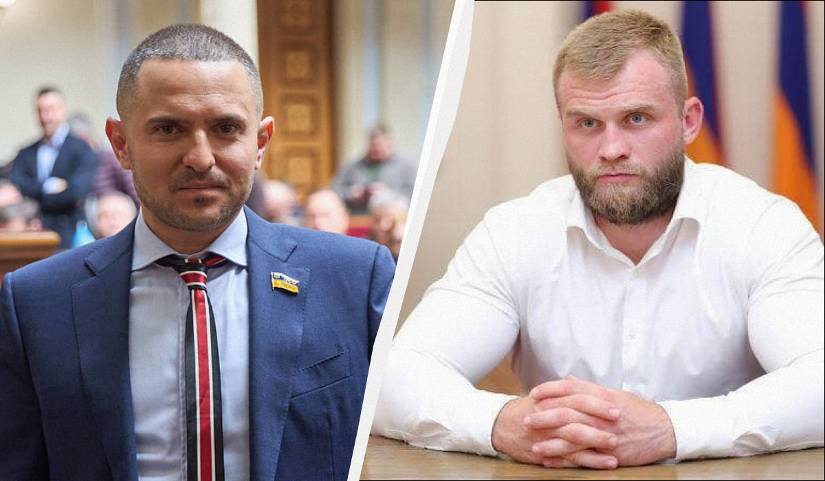 Нардепи Олександр Куницький та Артем Дмитрук / колаж УНІАН, фото facebook.com/artem.dmytruk.odessa, facebook.com/zpsanek Нардепи Олександр Куницький та Артем Дмитрук / колаж УНІАН, фото facebook.com/artem.dmytruk.odessa, facebook.com/zpsanek