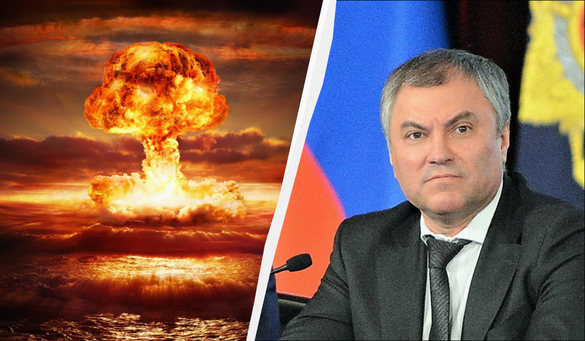 В'ячеслав Володін хоче обговорити скасування ядерних випробувань / колаж УНІАН, фото ua.depositphotos.com В'ячеслав Володін хоче обговорити скасування ядерних випробувань / колаж УНІАН, фото ua.depositphotos.com