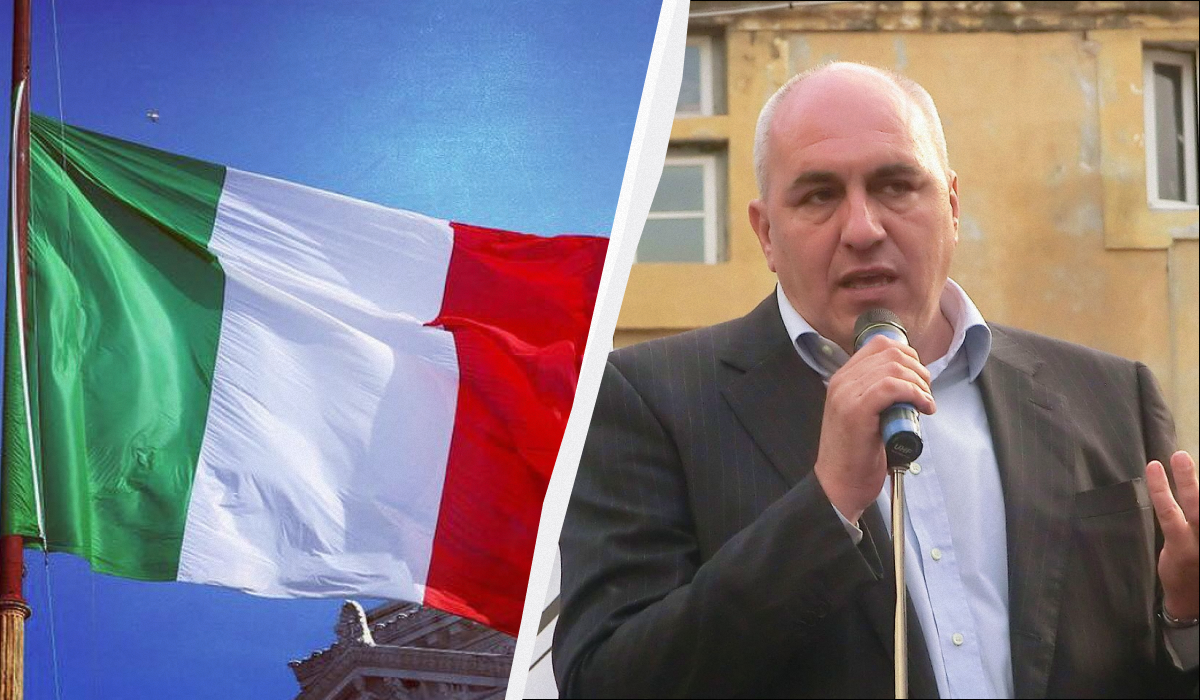 Міністр оборони Італії Гвідо Крозетто / колаж УНІАН, фото facebook.com/ItalyMFA.it, wikipedia.org Міністр оборони Італії Гвідо Крозетто / колаж УНІАН, фото facebook.com/ItalyMFA.it, wikipedia.org