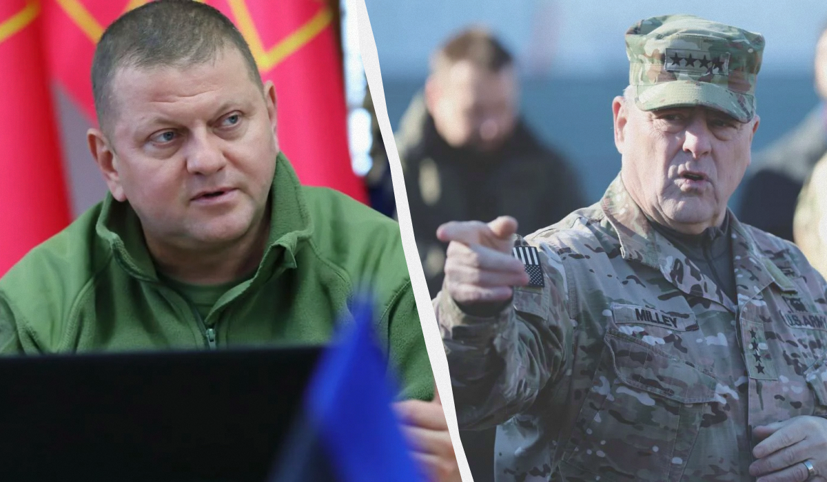 Міллі та Залужний стали справжніми друзями / Колаж УНІАН, фото facebook.com/CinCAFU, defense.gov Міллі та Залужний стали справжніми друзями / Колаж УНІАН, фото facebook.com/CinCAFU, defense.gov