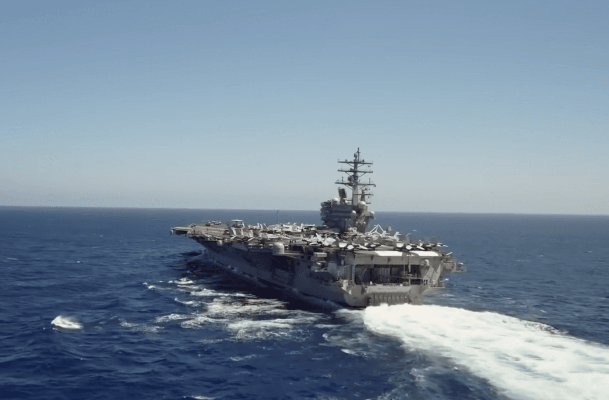 USS Gerald R. Ford названий на честь 38-го президента США / Скриншот USS Gerald R. Ford названий на честь 38-го президента США / Скриншот
