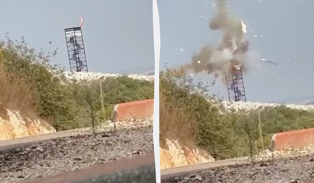 Израильские войска ударили по пункту Хезболлы на юге Ливана / коллаж УНИАН, скриншот с видео Израильские войска ударили по пункту Хезболлы на юге Ливана / коллаж УНИАН, скриншот с видео