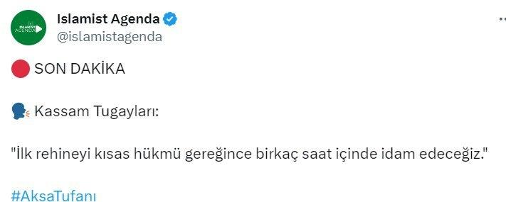 ХАМАС будет казнить гражданских заложников в ответ на удары по Газе ХАМАС будет казнить гражданских заложников в ответ на удары по Газе
