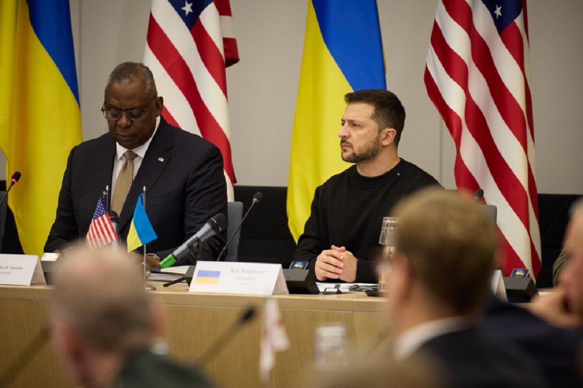 Зеленський відвідав засідання Контактної групи з питань оборони України у форматі "Рамштайн" / фото president.gov.ua