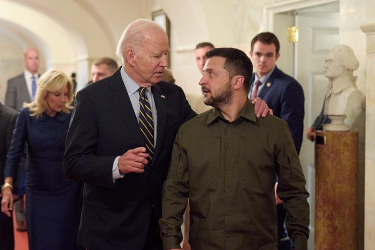 Байден виступить із промовою / фото president.gov.ua Байден виступить із промовою / фото president.gov.ua