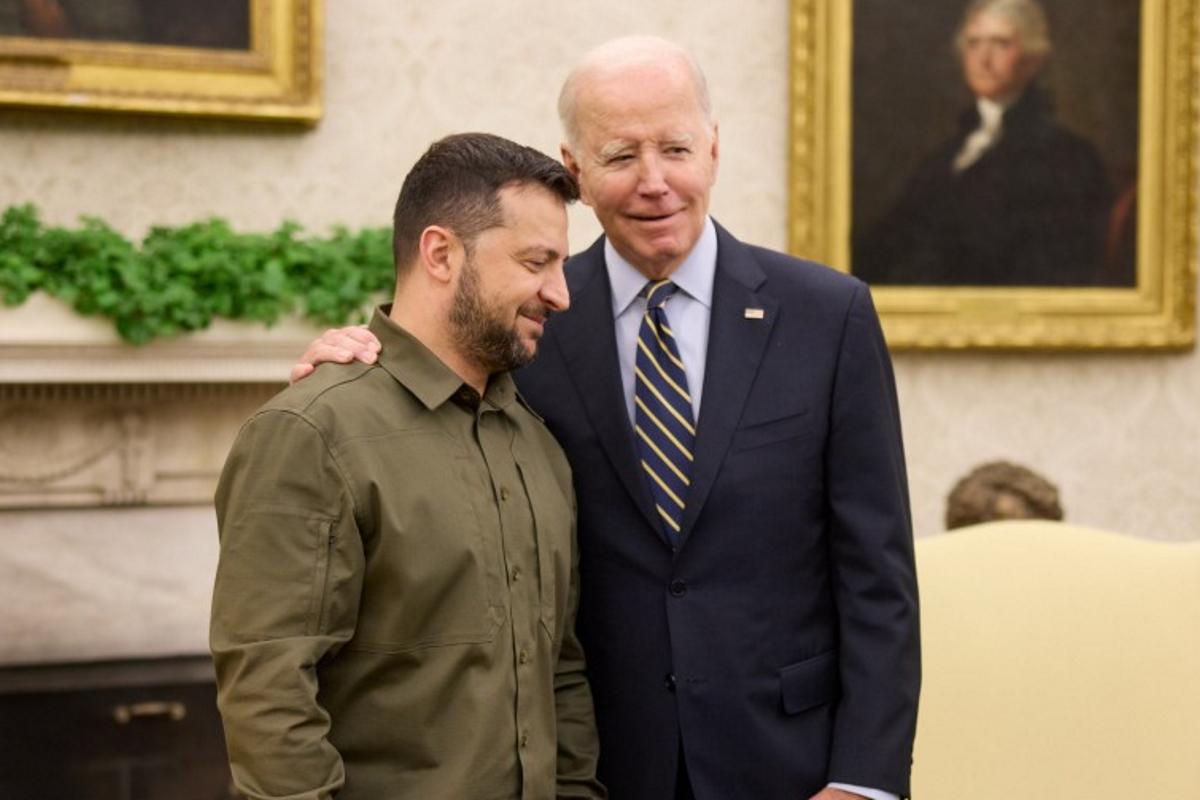 Байден отметил необходимость поддержать Украину / фото president.gov.ua