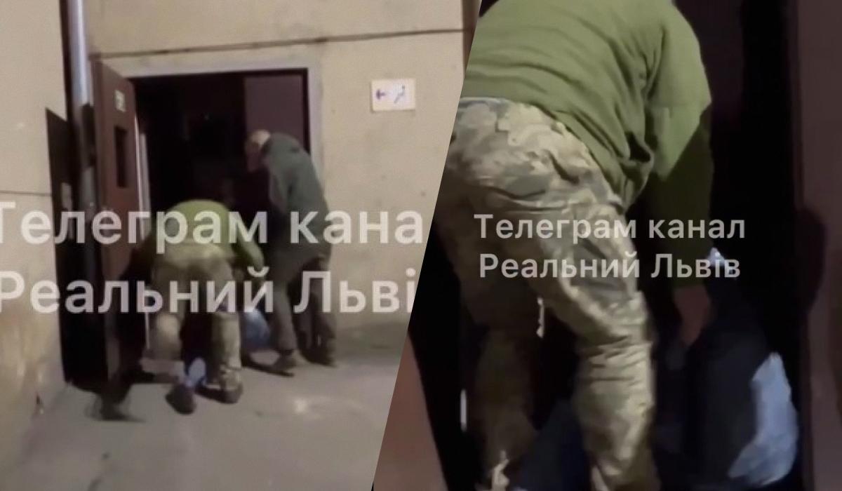 Львівські воєнкоми незаконно затримали жителя Києва / колаж УНІАН, скріншот Львівські воєнкоми незаконно затримали жителя Києва / колаж УНІАН, скріншот