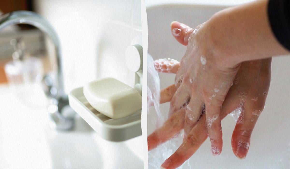 Навіщо треба мити руки з милом / колаж УНІАН, фото pixabay.com Навіщо треба мити руки з милом / колаж УНІАН, фото pixabay.com