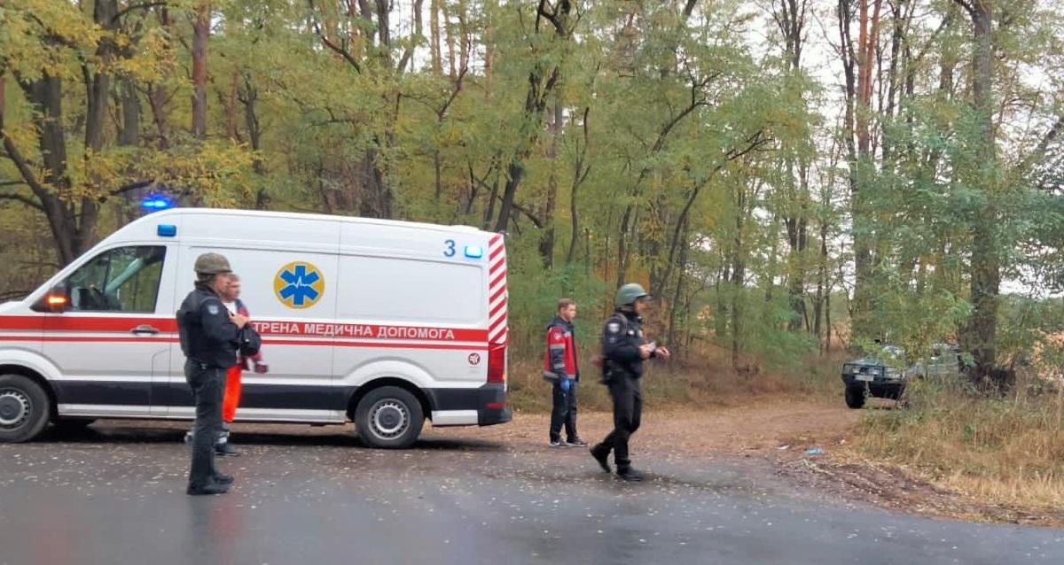 Один з чоловіків внаслідок підриву загинув / фото cn.npu.gov.ua Один з чоловіків внаслідок підриву загинув / фото cn.npu.gov.ua