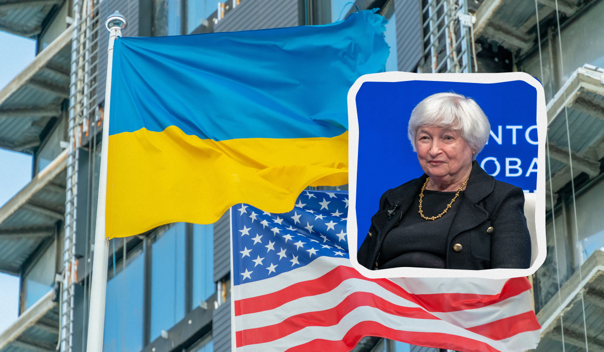 Білий дім налаштований підтримувати Україну, наголосила Джанет Єллен / колаж УНІАН, фото ua.depositphotos.com Білий дім налаштований підтримувати Україну, наголосила Джанет Єллен / колаж УНІАН, фото ua.depositphotos.com