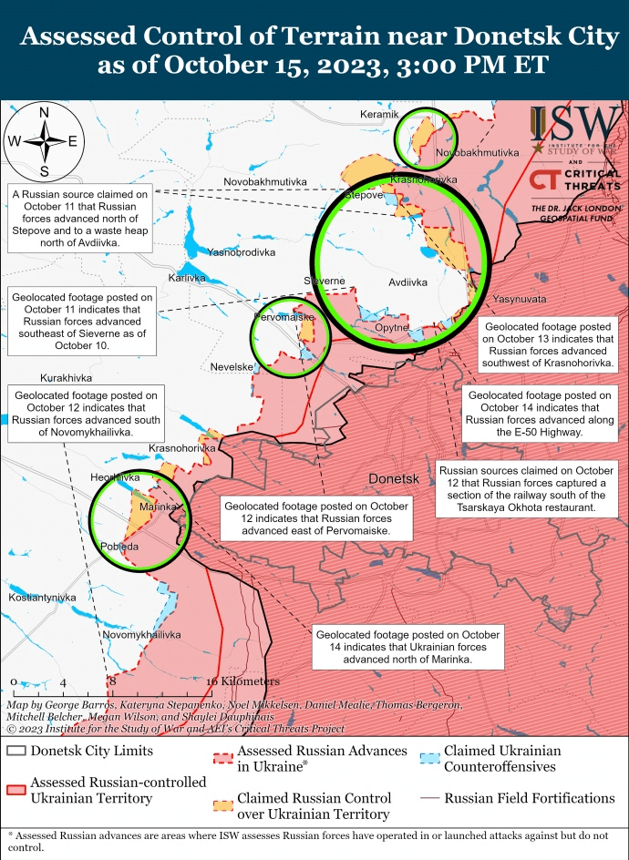 Карта фронта / ISW Карта фронта / ISW