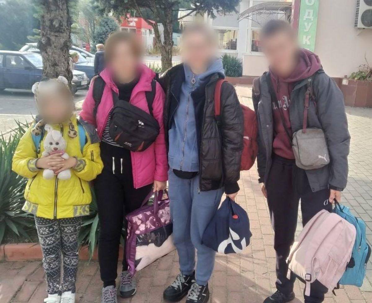З окупації вивезли трьох маленьких українців / фото minre.gov.ua З окупації вивезли трьох маленьких українців / фото minre.gov.ua
