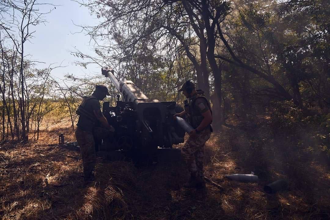 ЗСУ пустули на металобрухт потужну гармату "Мста-С" РФ / фото Сили оборони півдня ЗСУ пустули на металобрухт потужну гармату "Мста-С" РФ / фото Сили оборони півдня