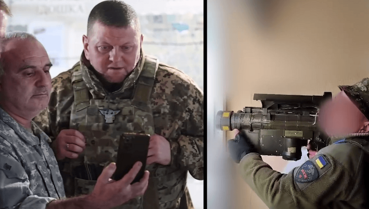 Залужний відвідав військових у Авдіївці / скриншот з відео Залужний відвідав військових у Авдіївці / скриншот з відео