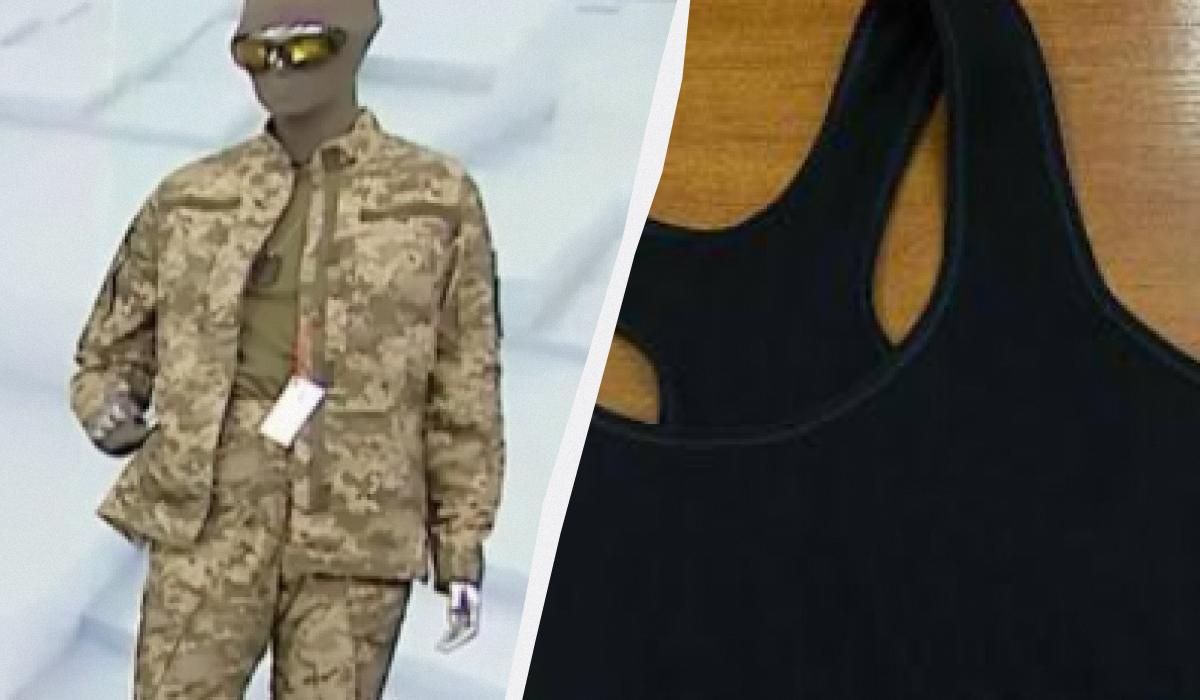 Жінки-військові будуть забезпечені білизною / колаж УНІАН зі скріншотів