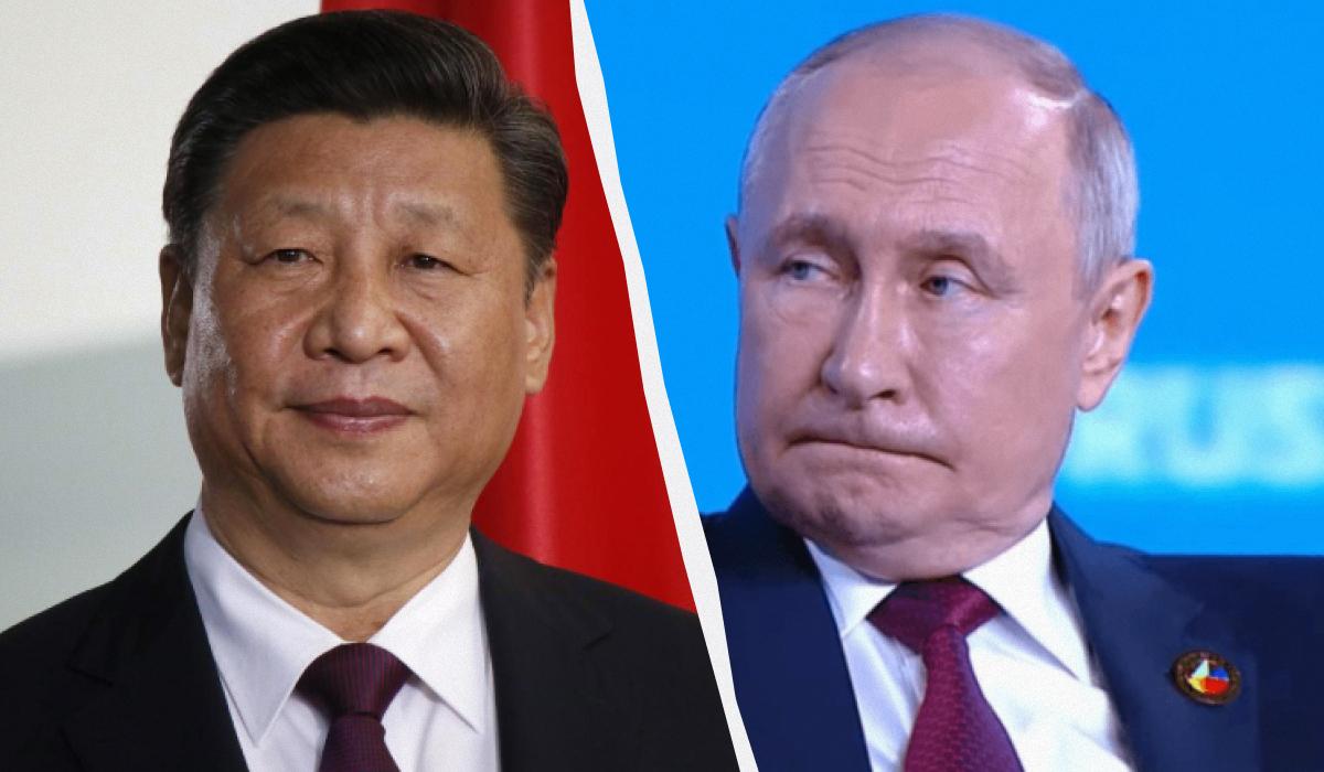 В ГУР высказались о визите Владимира Путина в Китай / коллаж УНИАН с фото ua.depositphotos.com и скриншота В ГУР высказались о визите Владимира Путина в Китай / коллаж УНИАН с фото ua.depositphotos.com и скриншота