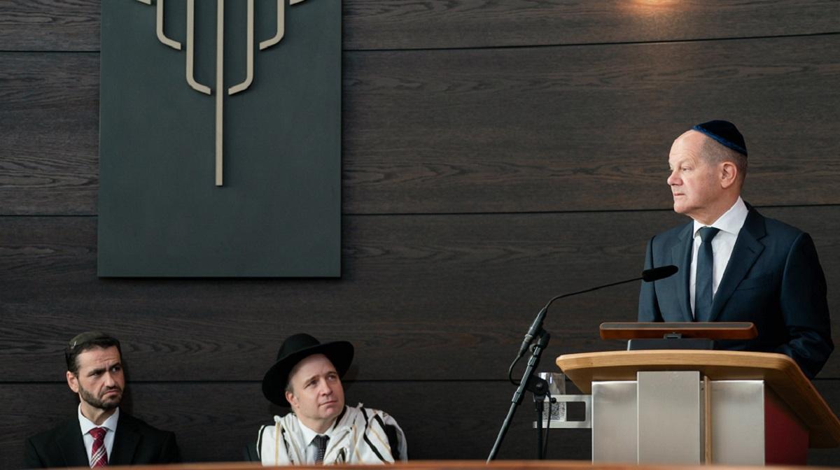 Шольц вимагає не толерувати антисемітизм / фото @Bundeskanzler Шольц вимагає не толерувати антисемітизм / фото @Bundeskanzler