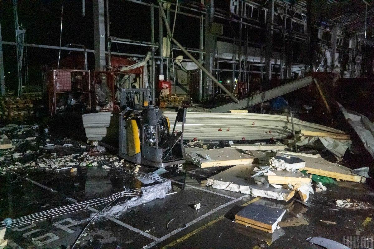 21 октября РФ попали ракеотой в терминал "Новой почты" / фото УНИАН, Андрей Мариенко