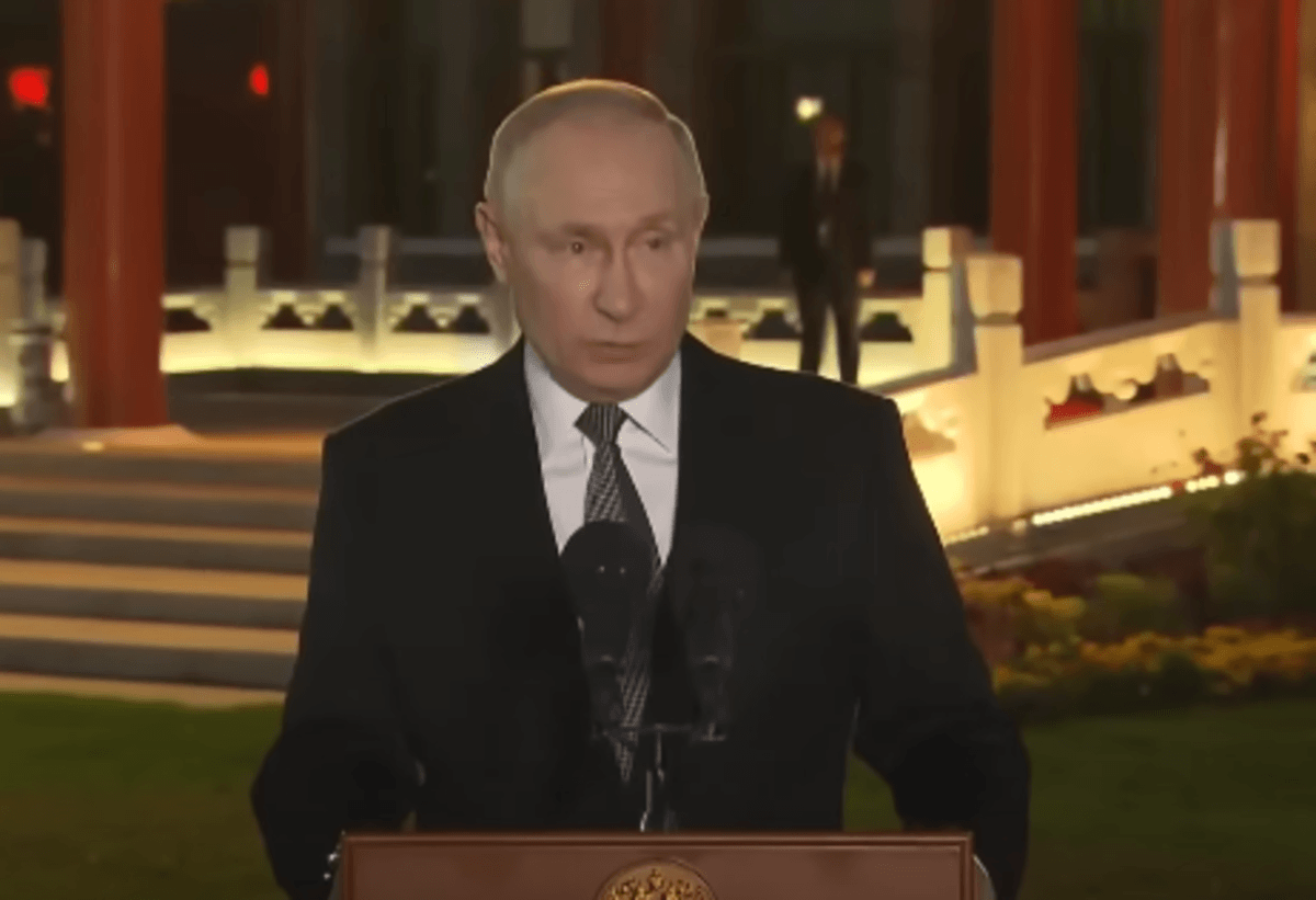 О таком соглашении российский диктатор заявил во время саммита в Казахстане / скриншот О таком соглашении российский диктатор заявил во время саммита в Казахстане / скриншот