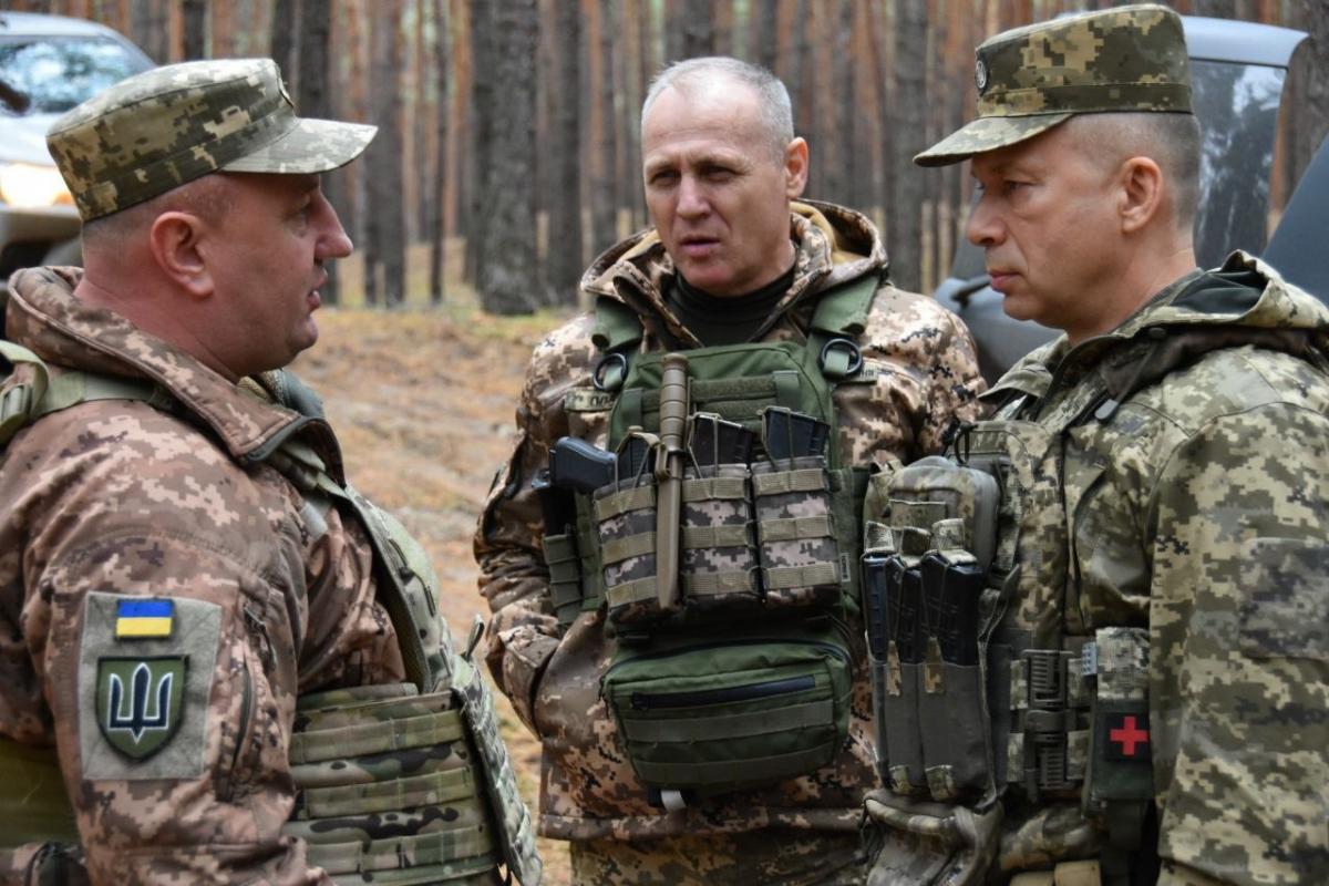 Агрессор пытается прорвать нашу оборону в районе Купянского леса, говорит Сырский / фото ВСУ
