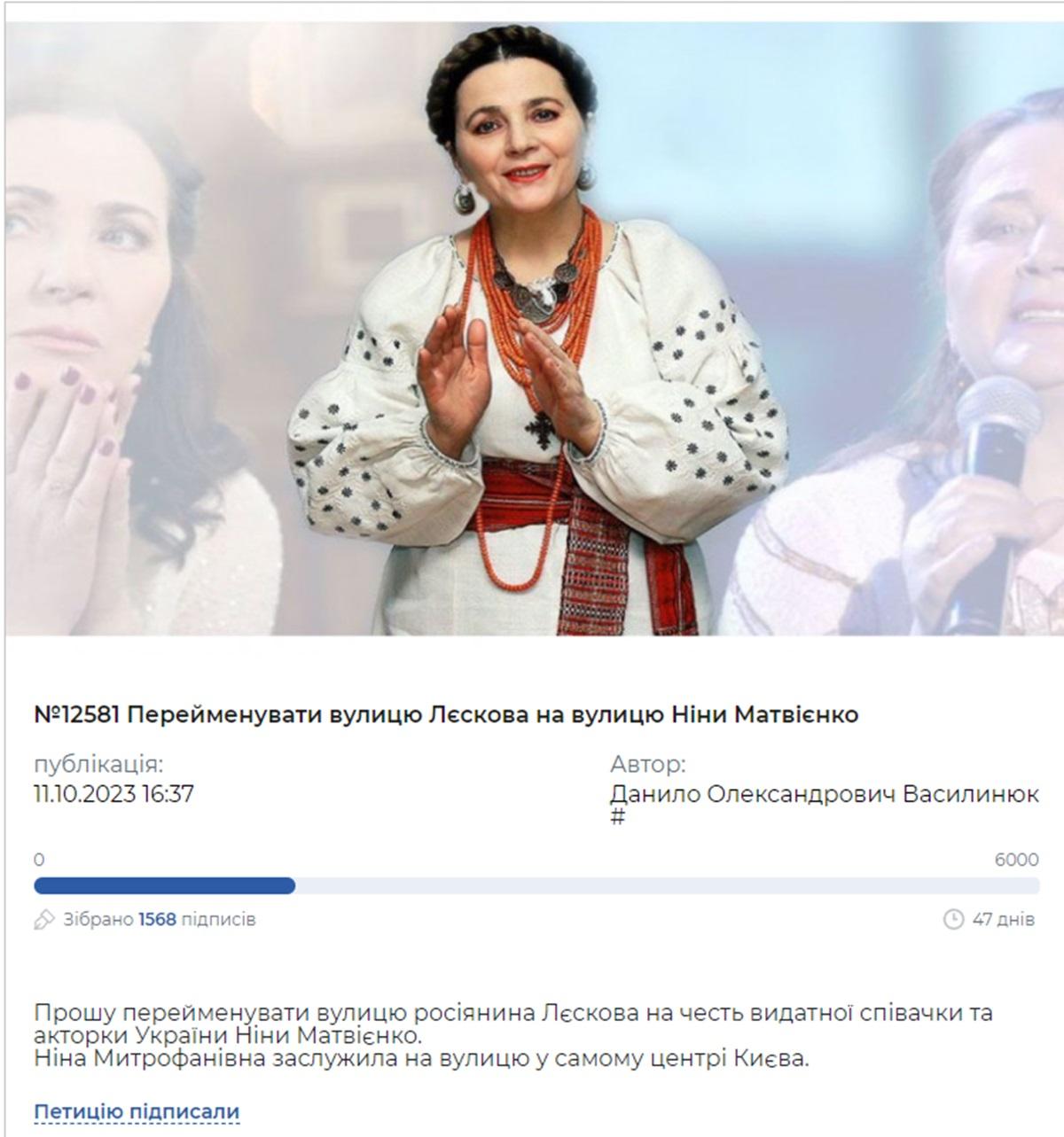 Петиція про перейменування вулиці в центрі Києва / petition.kyivcity.gov.ua Петиція про перейменування вулиці в центрі Києва / petition.kyivcity.gov.ua