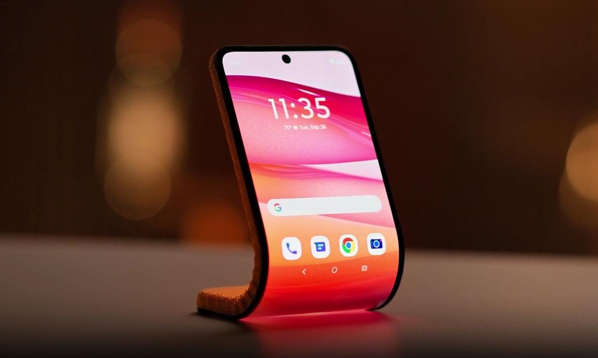 Motorola показала свою новую разработку / скриншот