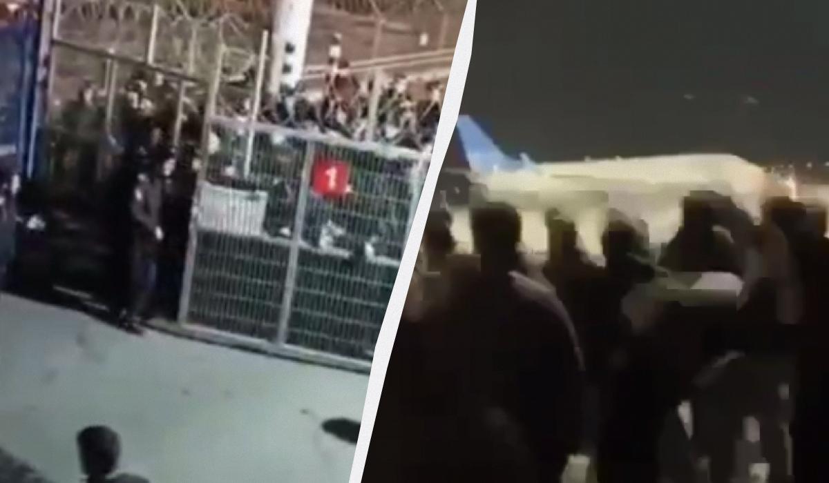 Глава Дагестану заявив, що до організації протестів нібито причетна Україна / колаж УНІАН, скріншот Глава Дагестану заявив, що до організації протестів нібито причетна Україна / колаж УНІАН, скріншот