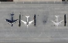 "Гибрид Ту-95 и Ил-76": россияне не смогли нарисовать самолеты на Энгельсе без ошибок