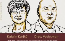 Нобелівську премію з медицини присудили вченим за розробку вакцин проти COVID-19
