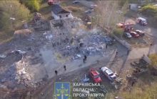 Пепелище и руины: квадрокоптер показал жуткое видео с места удара по селу Гроза