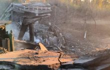Міст між Ясиноватою та Горлівкою зруйновано: це вплине на логістику окупантів (фото)