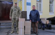 "Атомсервис" передал Киевскому военному госпиталю антибиотики и катетеры