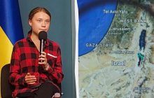 Грета Тунберг выбрала сторону в войне на Ближнем Востоке (фото)