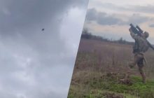 Боєць ЗСУ одним влучним пострілом зі Stinger знищив ворожий "Орлан-10"(відео)