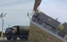 З Маріуполя рушили колони техніки РФ на північ Донецької області (відео)