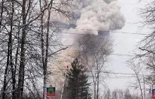 В РФ прогремел взрыв на заводе по производству взрывчатки (фото, видео)