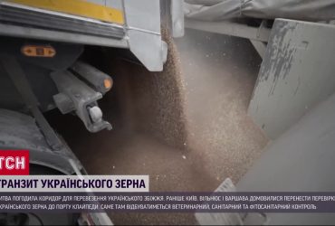 Литва погодила коридор перевезень для українського зерна