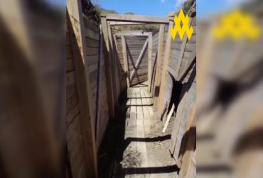 Партизани показали оборонні траншеї окупантів у Криму (відео)