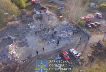 Згарище та руїни: квадрокоптер показав моторошне відео з місця удару по селу Гроза