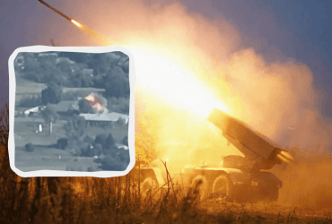 ЗСУ рознесли штаб окупантів на території Росії (відео)