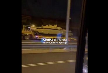 Израиль стягивает военную технику в сторону сектора Газа: опубликовано видео