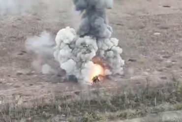 ВСУ зрелищно уничтожили российский танк Т-90М Прорыв: опубликовано видео