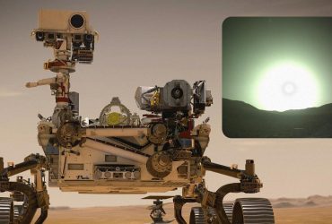 Марсохід NASA зафіксував приголомшливий блакитний захід Сонця (фото)