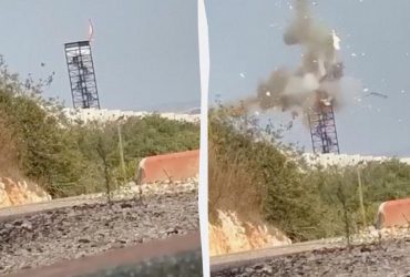 Армия Израиля ударила по наблюдательному пункту Хезболлы в Ливане (видео)