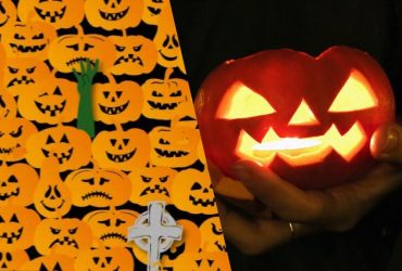 Причудливая оптическая иллюзия: надо найти череп среди тыкв за 15 секунд