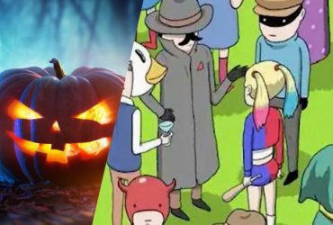 Жуткая иллюзия к Хэллоуину: найдите воришку за 15 секунд