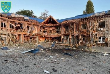 В Одессе дрон-убийца РФ атаковал школу (фото)