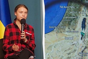 Грета Тунберг выбрала сторону в войне на Ближнем Востоке (фото)