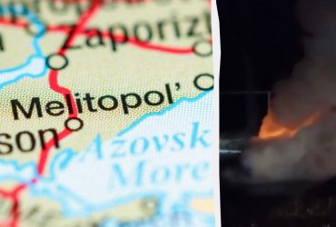 В Мелитополе партизаны взорвали машину оккупантов-мародеров (видео)